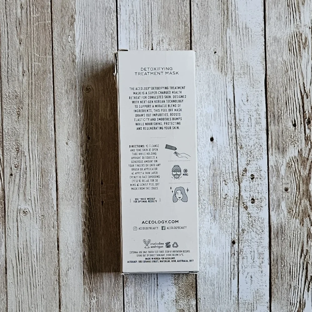 NIB Aceology Detoxifying Treatment Mask